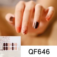 Simple Style Heart Shape Sticker Nail Patches 1 Piece sku image 1