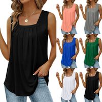 Women's Racerback Tank Tops Tank Tops Casual Solid Color main image 6