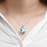 1 Piece Lady Clouds Alloy Resin Plating Women's Pendant Necklace main image 2