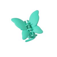 Simple Style Butterfly Abs Plastic Stoving Varnish Hair Claws 1 Piece sku image 22