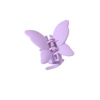 Simple Style Butterfly Abs Plastic Stoving Varnish Hair Claws 1 Piece sku image 31
