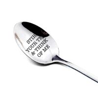 Casual Solid Color Stainless Steel Spoon 1 Piece main image 3