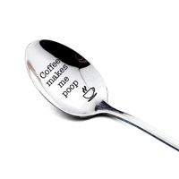 Casual Solid Color Stainless Steel Spoon 1 Piece sku image 5
