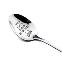 Casual Solid Color Stainless Steel Spoon 1 Piece sku image 3