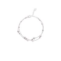 Elegante Estrella Plata Esterlina Enchapado Pulsera main image 2