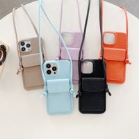 Fashion Solid Color Pu Leather   Phone Cases main image 6