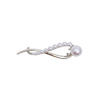 Elegant Fashion Geometric Flower Alloy Plating Inlaid Pearls Artificial Pearls Hair Clip main image 2