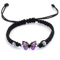 1 Piece Fashion Butterfly Alloy Line Knitting Women's Bracelets sku image 2
