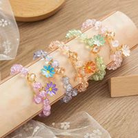 1 Piece Fashion Chrysanthemum Crystal Beaded Women's Bracelets main image 4