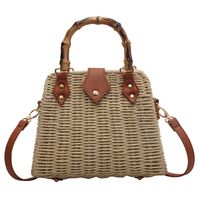 Women's Medium Spring&summer Straw Vintage Style Handbag main image 3