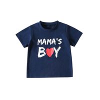 Mother's Day Casual Letter Cotton T-shirts & Shirts sku image 5