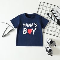 Mother's Day Casual Letter Cotton T-shirts & Shirts main image 1