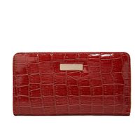 White Red Pink Pu Leather Solid Color Crocodile Square Evening Bags main image 2