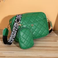 Women's Small All Seasons Pu Leather Fashion Bag Sets sku image 4