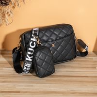 Women's Small All Seasons Pu Leather Fashion Bag Sets sku image 2