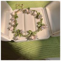 1 Stück 1 Paar Japanischer Stil Blume Legierung Emaille Frau Schmuck-set sku image 6