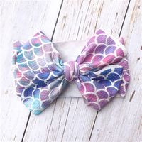 Simple Style Bow Knot Cloth Hair Band 1 Piece sku image 4