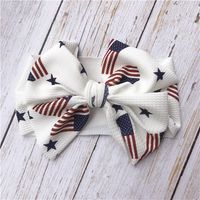 Simple Style Bow Knot Cloth Hair Band 1 Piece sku image 2