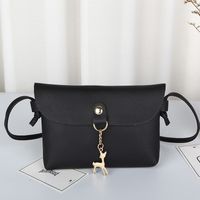Women's Small Summer Pu Leather Basic Square Bag main image 4