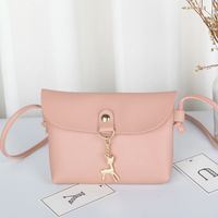 Women's Small Summer Pu Leather Basic Square Bag main image 3