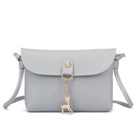 Women's Small Summer Pu Leather Basic Square Bag main image 2