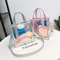 Mujeres Pequeña Todas Las Temporadas El Plastico Moda Bolsa De Gelatina main image 6