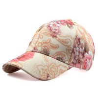 Women's Fashion Flower Baseball Cap sku image 1