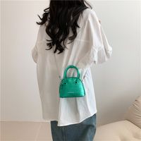Women's All Seasons Pu Leather Solid Color Basic Semicircle Zipper Fashion Backpack main image 4