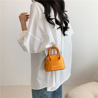Women's All Seasons Pu Leather Solid Color Basic Semicircle Zipper Fashion Backpack main image 2
