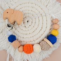 Cute Color Block Feather Baby Accessories sku image 1