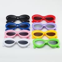 Vintage Style Lips Ac Special-shaped Mirror Full Frame Women's Sunglasses main image 1
