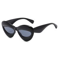 Vintage Style Lips Ac Special-shaped Mirror Full Frame Women's Sunglasses sku image 1