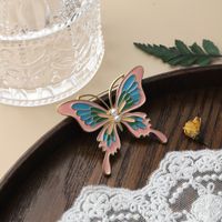 Retro Flower Bow Knot Alloy Enamel Inlay Artificial Gemstones Women's Brooches sku image 7