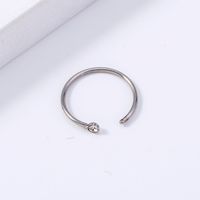1 Piece Fashion Round Stainless Steel Plating Nose Ring main image 6