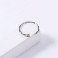 1 Piece Fashion Round Stainless Steel Plating Nose Ring main image 4