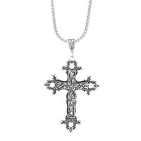 Gothic Cross Alloy Plating 14k Gold Plated Unisex Pendant Necklace sku image 1