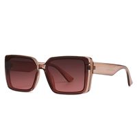 Fashion Solid Color Pc Square Patchwork Full Frame Men's Sunglasses main image 5