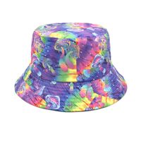 Unisex Cartoon Style Mushroom Wide Eaves Bucket Hat sku image 16