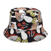 Unisex Cartoon Style Mushroom Wide Eaves Bucket Hat sku image 18