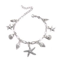 Beach Starfish Shell Alloy Plating Women's Anklet main image 5