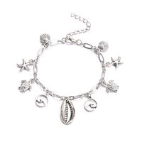 Beach Starfish Shell Alloy Plating Women's Anklet main image 6