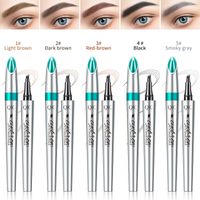 Elegant Solid Color Plastic Eyebrow Cream main image 4