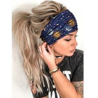 Hip-hop Streetwear Plaid Polyester Hair Band main image 3