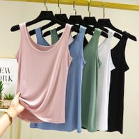 Women's Blouse Tank Tops Backless Fashion Solid Color main image 1