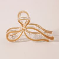 Lady Sweet Bow Knot Plastic Hair Claws 1 Piece sku image 5