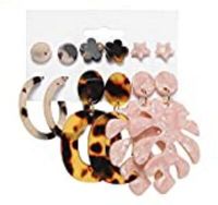 1 Set Simple Style Round Metal Plating Gold Plated Women's Drop Earrings Earrings Ear Studs sku image 49