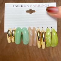 1 Set Fashion Heart Shape Alloy Inlay Rhinestones Pearl Women's Drop Earrings Earrings Ear Studs sku image 23