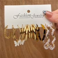 1 Set Fashion Heart Shape Alloy Inlay Rhinestones Pearl Women's Drop Earrings Earrings Ear Studs sku image 30