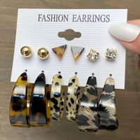1 Set Fashion Heart Shape Alloy Inlay Rhinestones Pearl Women's Drop Earrings Earrings Ear Studs main image 2