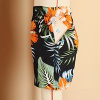 Fashion Flower Polyester Shorts Sets Skirt Sets Family Matching Outfits main image 3